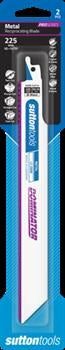 RECIP BLADE H509 METAL 225 X 25 X 0.9 10-14 TPI BTL DOMINATOR 2PK