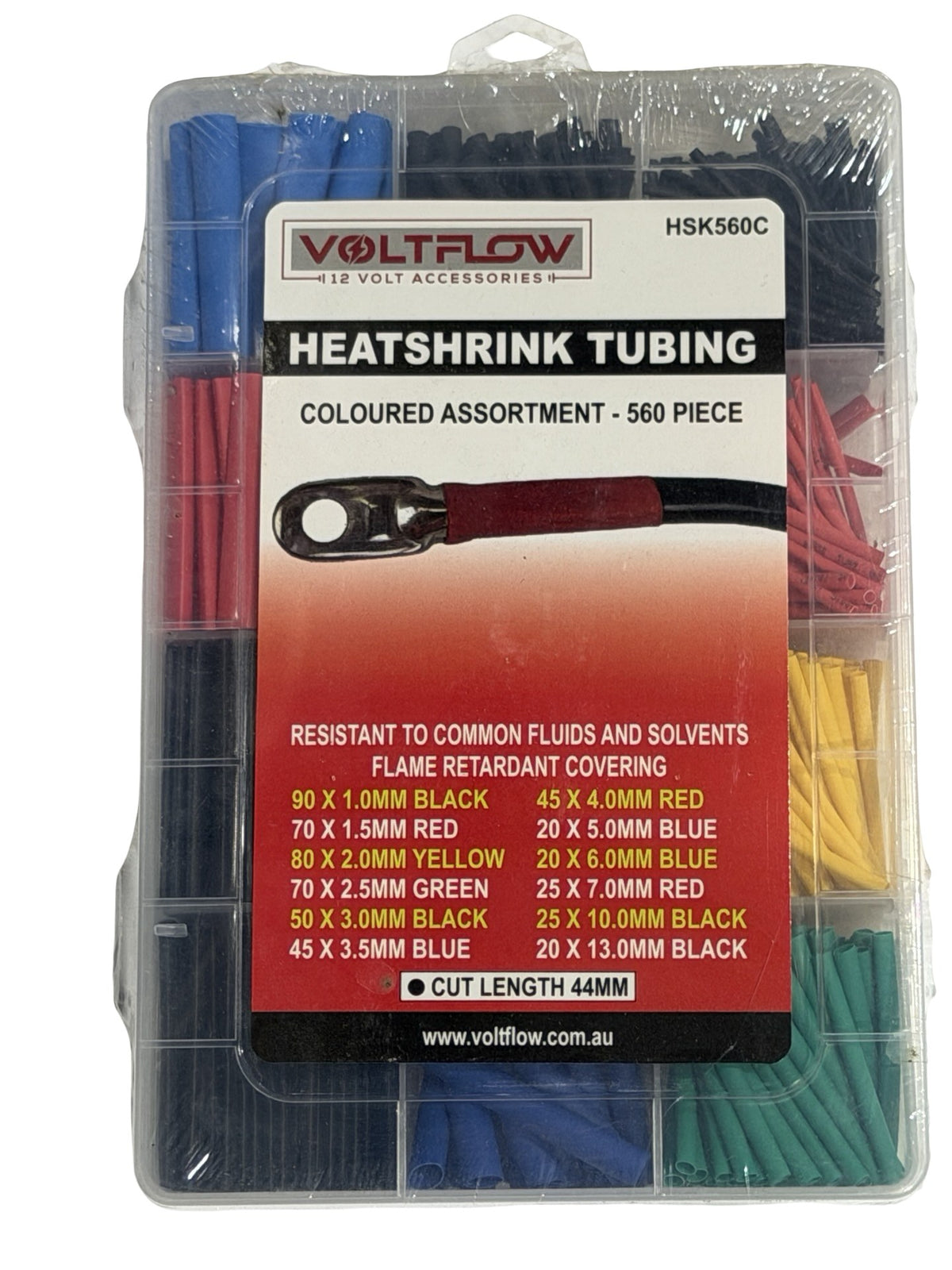Voltflow Dual Wall Heat Shrink Kit 560 Piece Coloured