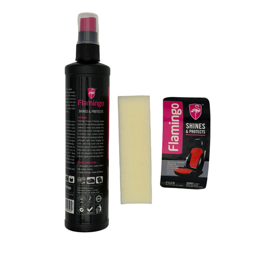 Flamingo Protectant 295ml & Sponge Set