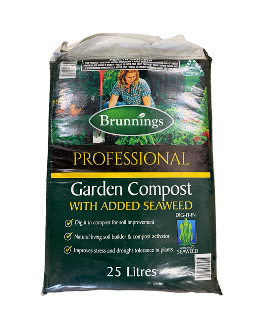 Brunnings Garden Compost with Seaweed 25L