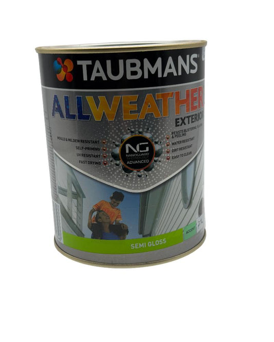 Taubmans All Weather Semi Gloss Accent 1L