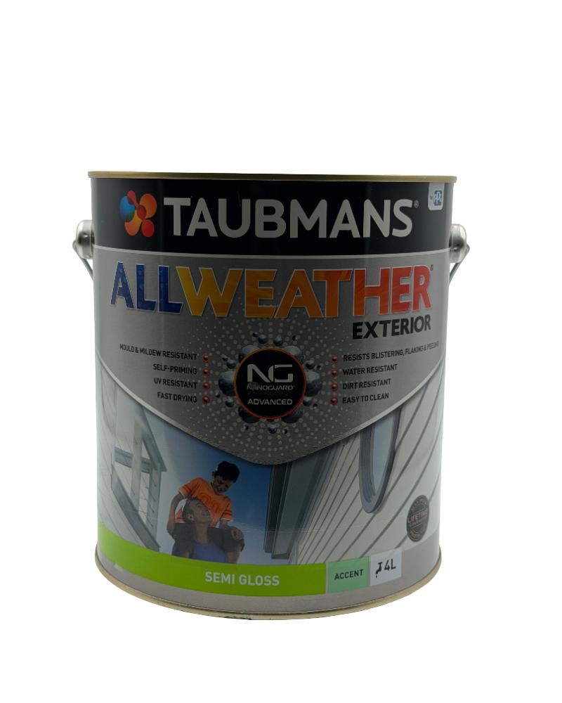 Taubmans All Weather Semi Gloss Accent 4L