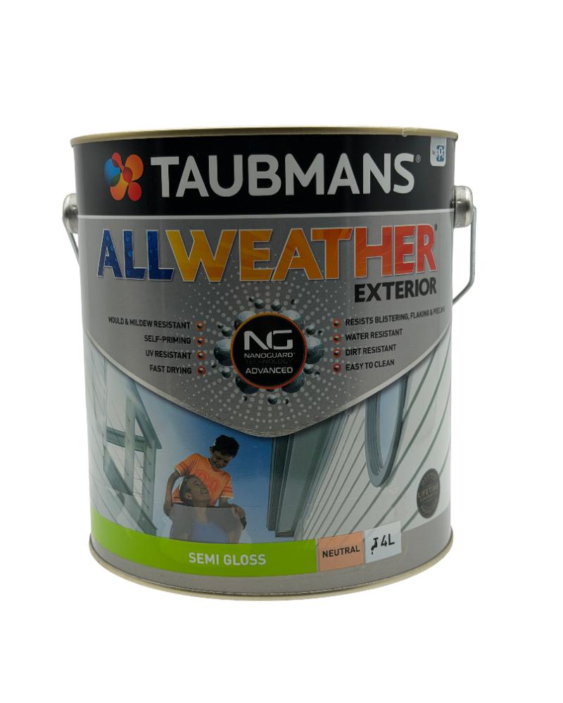 Taubmans All Weather Semi Gloss Neutral 4L