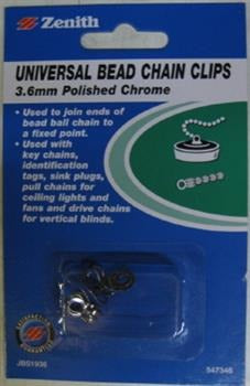 CLIP JOINER CP BED CHAIN 3.6MM CD4