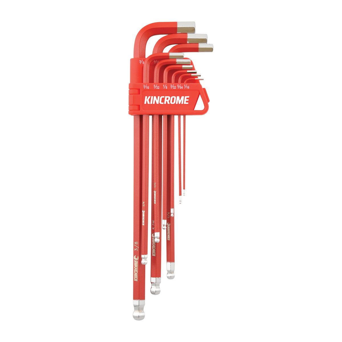 Kincrome Ball Point Hex Key Set Long Series 9 Piece - AF