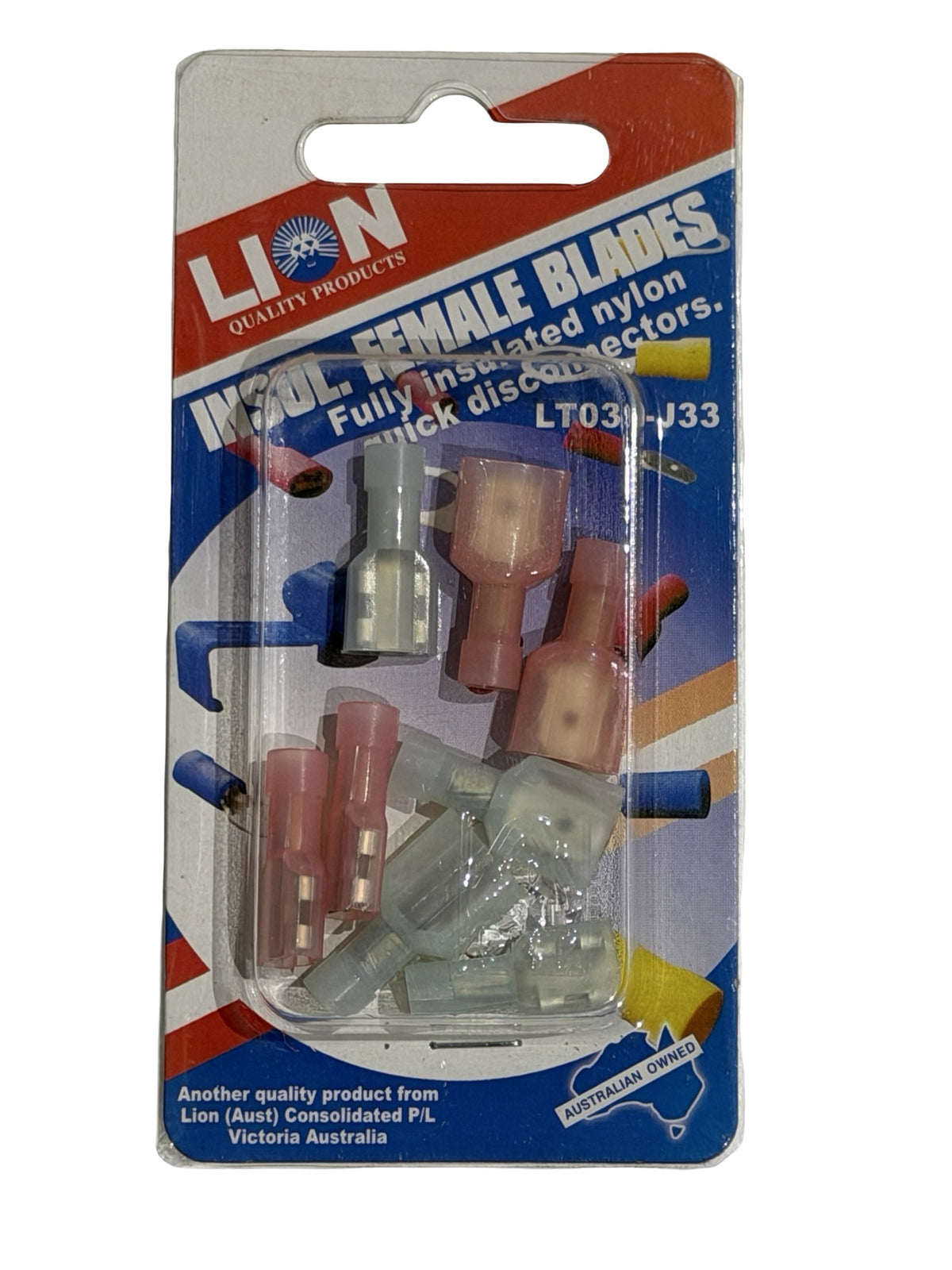 Lion Insulated Nylon Female Blades (8 Pack)
