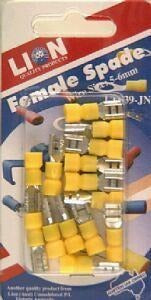 FEMALE BLADE YELLOW 14 PCE