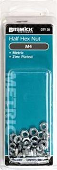 NUT HEX METRIC ZP M4 SP30
