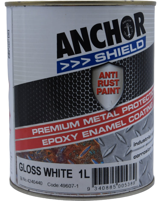 ANCHOR SHIELD GLOSS WHITE 1LT