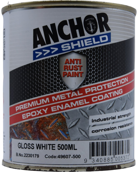 ANCHOR SHIELD GLOSS WHITE 500ML