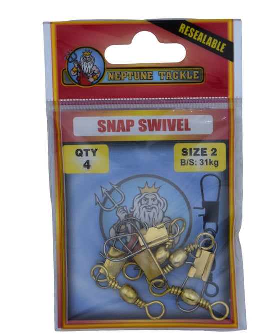 Neptune Snap Swivel Size 2 Qty 4