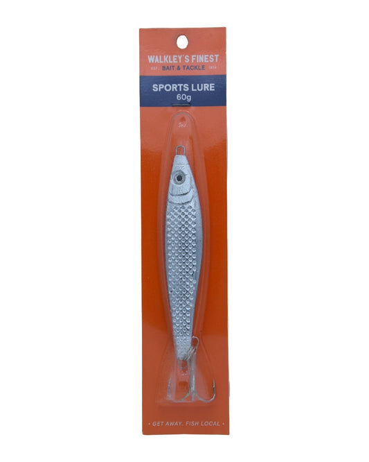 Walkley's Finest Sports Lure 60g Silver