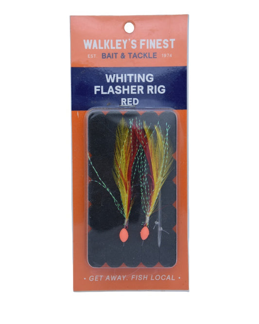 Walkley's Finest Whiting Flasher Rig Red