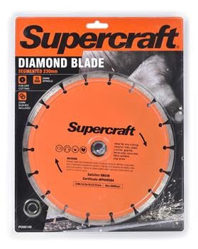 BLADE DIAMOND SEGMT 230MM S/C