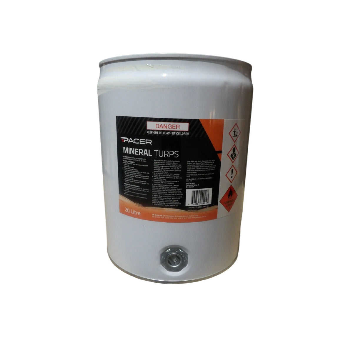 PACER MINERAL TURPENTINE 20 LT