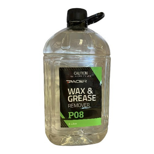 PACER P08 WAX AND GREASE REMOVER 4 LITRE