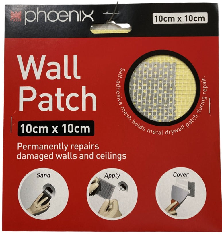 Phoenix Self-Adhesive Wall Patch, 10cm x 10cm