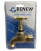 Renew 15mm Hose Cock Female Rough Brass