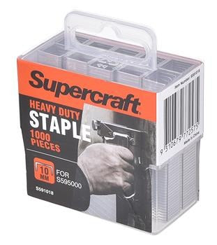 Supercraft Heavy Duty Staples 10mm 1000pc