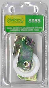 WHEEL NYLON CONCAVE ADJUST 36MM PK2