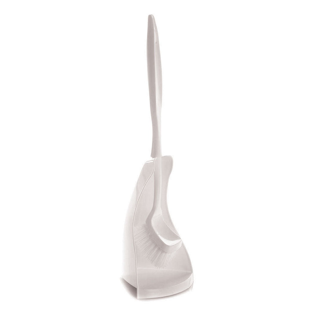 Sabco Easy Clean Toilet Brush Set, White