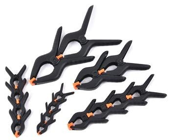 SPRING CLAMP NYLON 16PCE