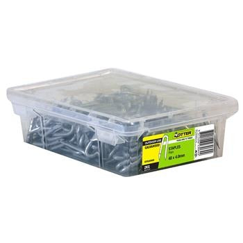 STAPLES GALV 40X4.00 2KG