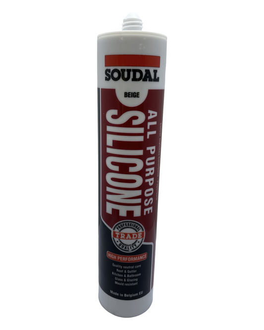 Soudal All Purpose Silicone Beige 300 ml