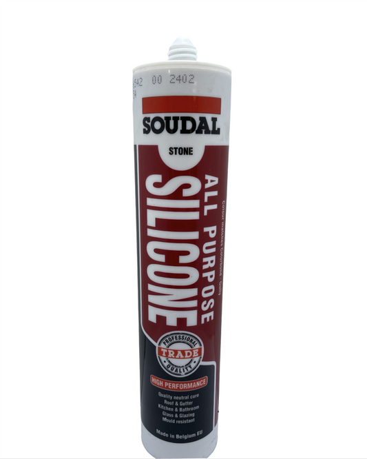 Soudal All Purpose Silicone Stone 300ml