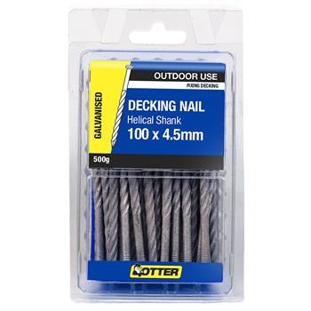 NAIL TITADECK HEL GAL 100X4.50 500G