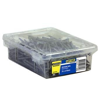 NAIL GATVANISED TITADECK 75X3.75 2KG