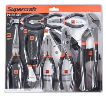 PLIER SET 8 PCE