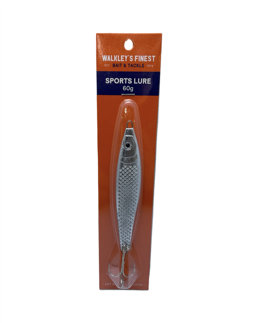 Walkley's Finest Sports Lure 60g Silver