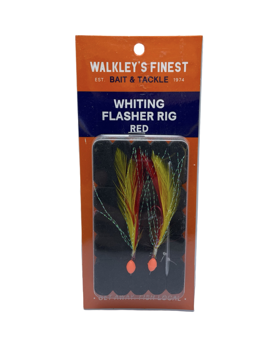 Walkley's Finest Whiting Flasher Rig Red