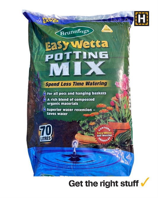 Brunnings Easy Wetta - Potting Mix 70L