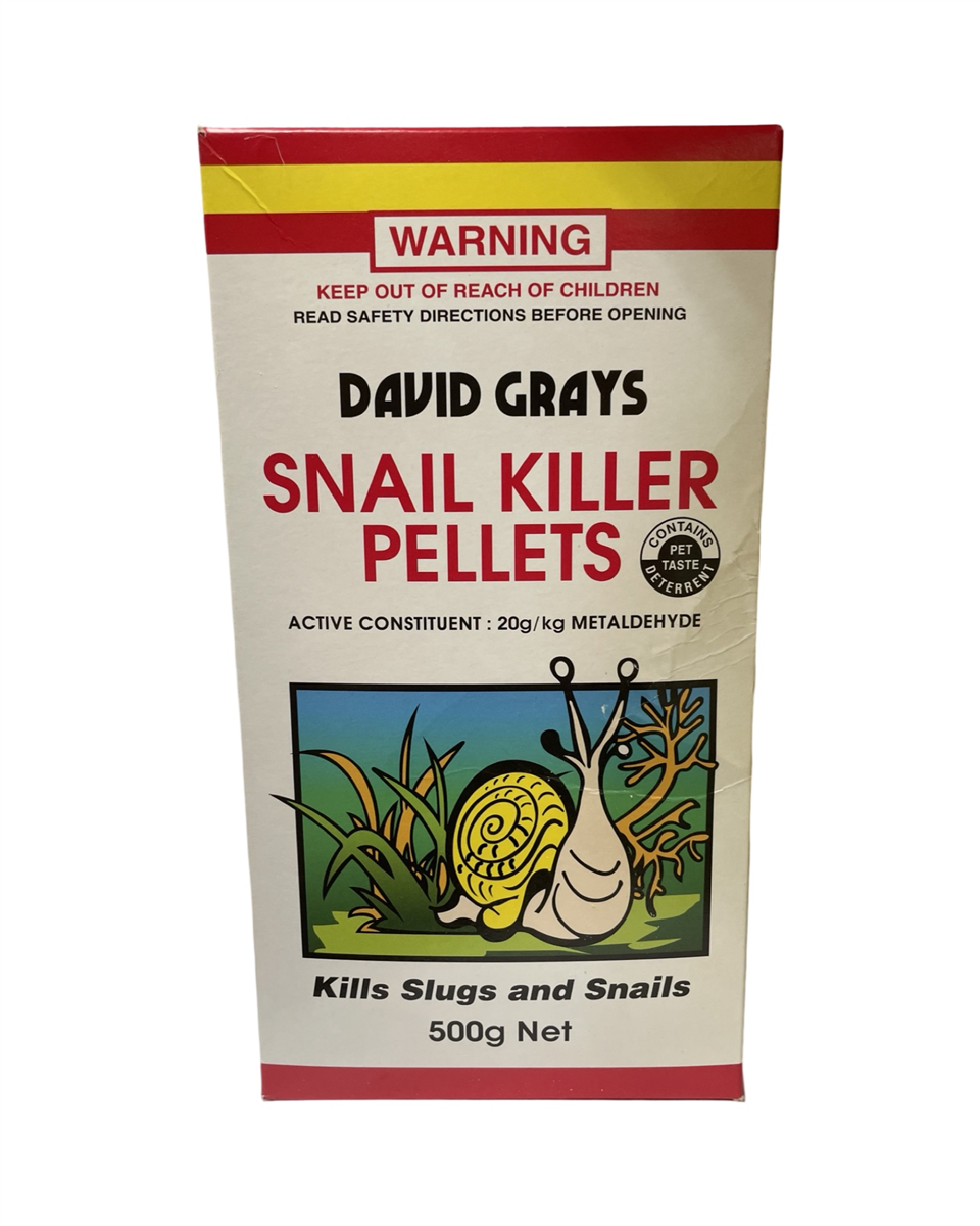 David Grays Snail Pellets For Snails & Slugs Size 500g