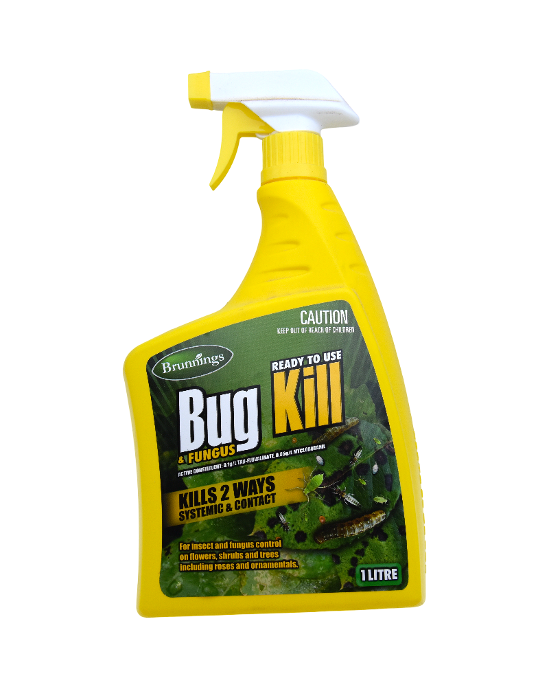 Brunnings Bug & Fungus Kill RTU 1L