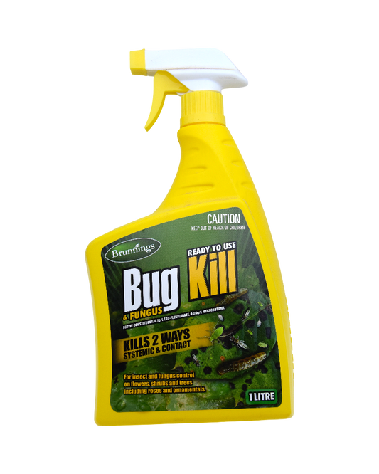 Brunnings Bug & Fungus Kill RTU 1L