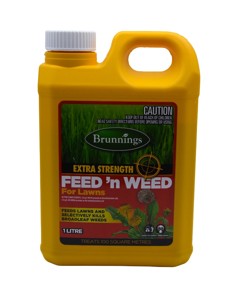Brunnings Feed ‘n Weed Extra Strength Concentrate 1L