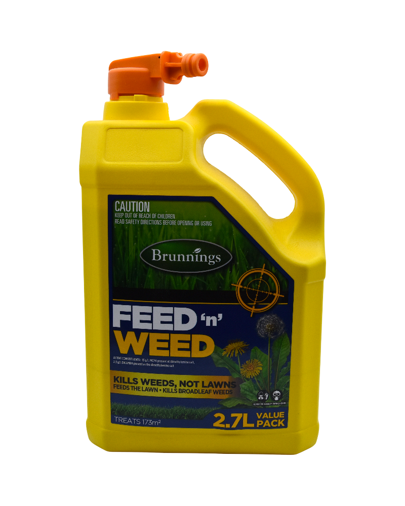 Brunnings Feed N Weed 2.7 Litre Hose On