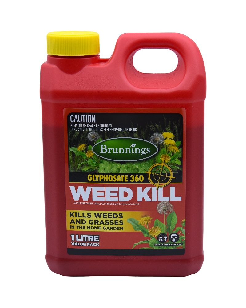 Brunnings Glyphosphate 360 Weed Killer Concentrate 1L