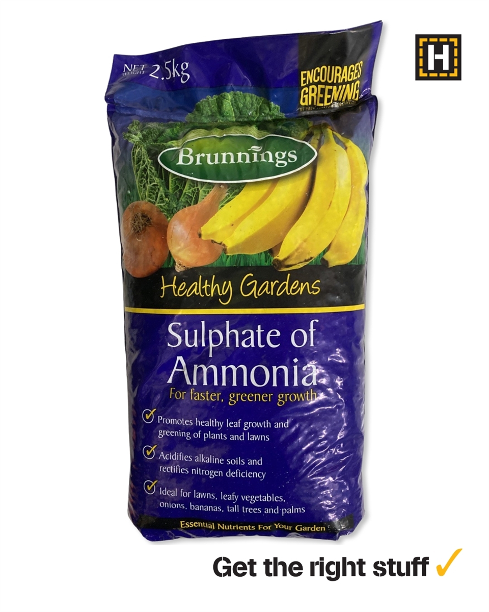 Brunnings Sulphate Of Ammonia 2.5kg view 2