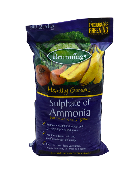 Brunnings Sulphate Of Ammonia 2.5kg