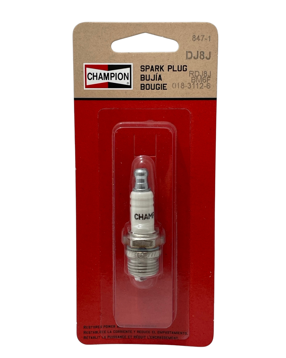 Champion DJ8JMP Spark Plug for 4-Stroke Mowers
