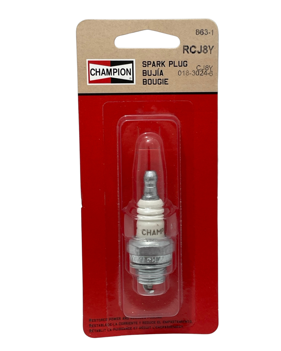 Champion RCJ8YMP Resistor Spark Plug for Mowers