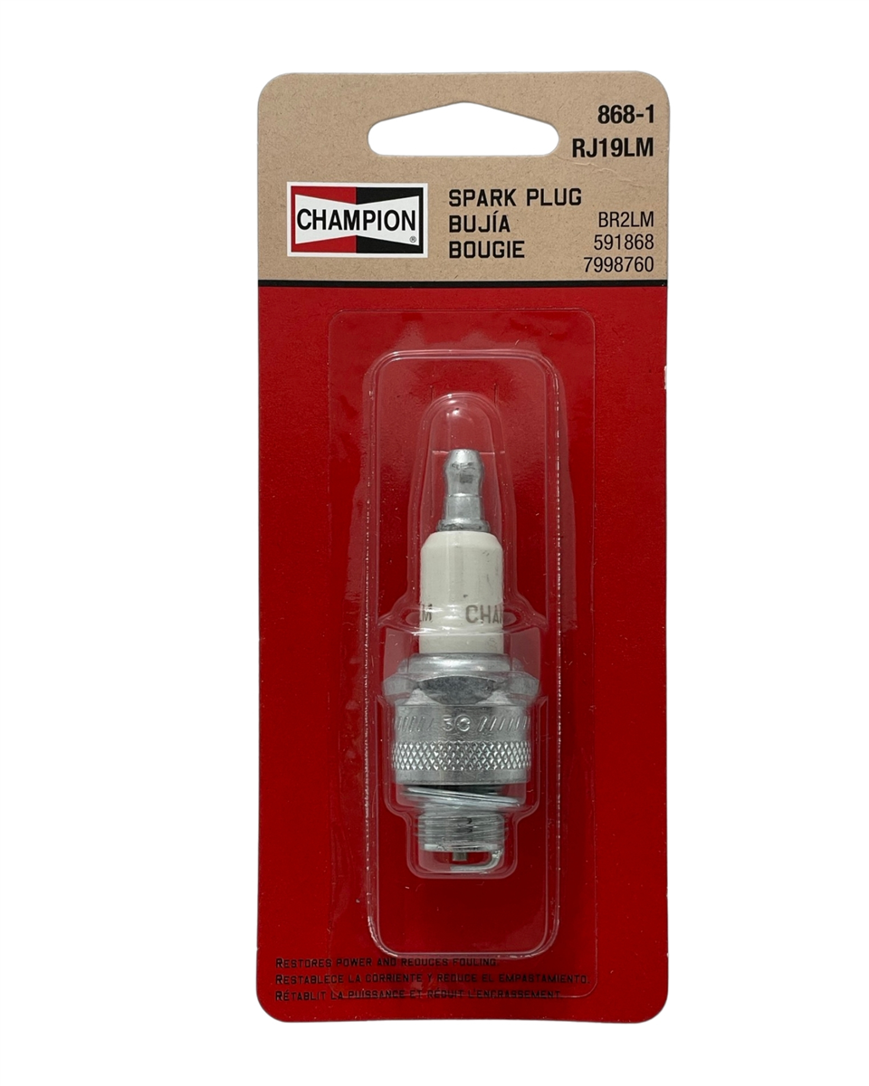 Champion RJ19LMMP Resistor Spark Plug for Mowers