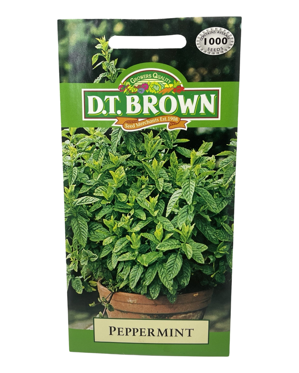 D.T Brown - Peppermint - 1000 Seed Pack view 2