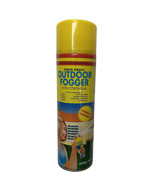 David Grays Outdoor Fogger With Citronella 400g