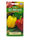 D.T Brown - Capsicum Sweet Delight - 75 Seed Pack