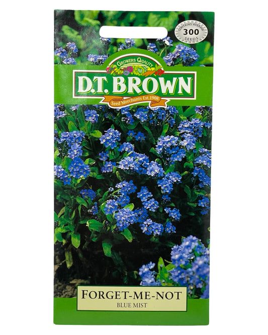 D.T Brown Forget-Me-Not Blue Mist Seeds 300 Pack